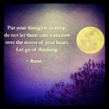 Put your thoughts to sleep